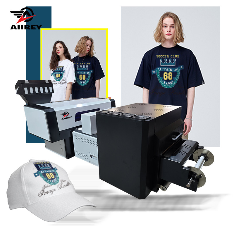 Multicolor 2 Heads XP600 A3 DTF Film Printer With Duster Machine