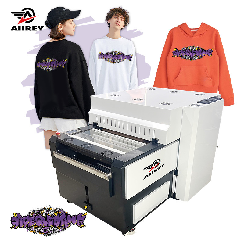 Middle And Back Three-stage Heating DTF Powder Shaker Machine