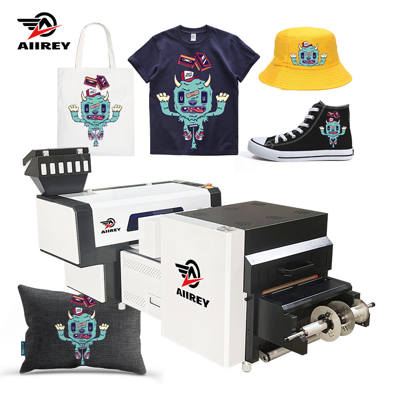 Factory directly sales professional senior DTF 40CM heat transfer PET film printer whole set equipments prin
