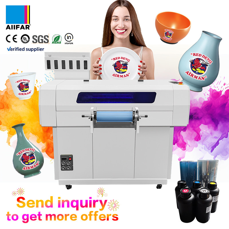 Plate Type Voltage 110V 220V UV DTF Printer For Inkjet Printing