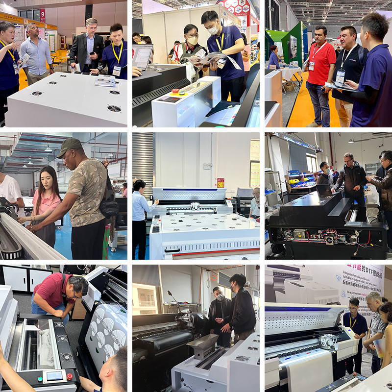 Inkjet DTF Inkjet Printer For Manufacturing Advertising Productivity UV Plate Type