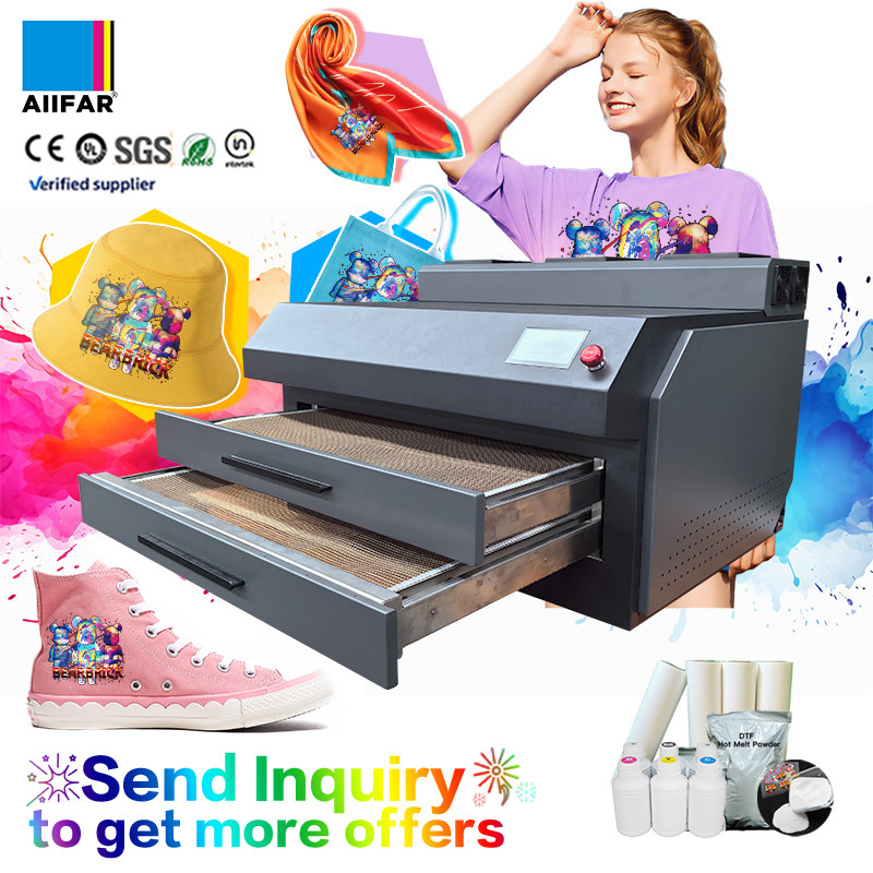 Eco Friendly New DTF Curing Oven With Adjustable Timer 140 Degrees Celsius Heating Temperature