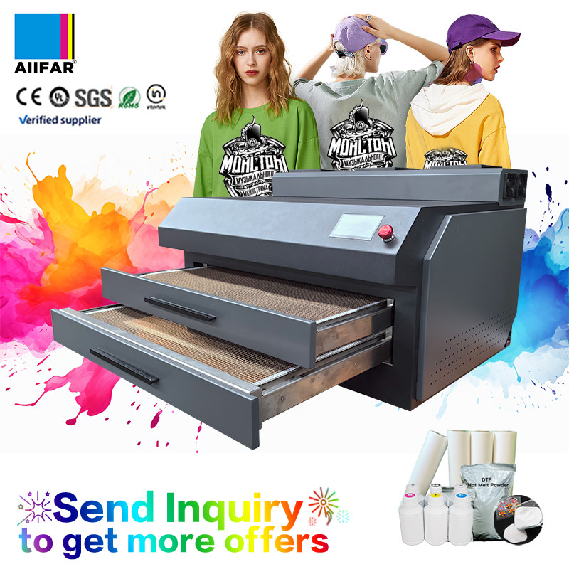 Eco Friendly New DTF Curing Oven With Adjustable Timer 140 Degrees Celsius Heating Temperature