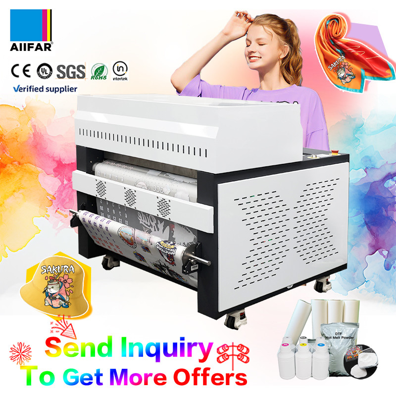 DTF Powder Shaker Machine With All In One Smoke Purifier For Temperature 20-28C Humidity 70%
