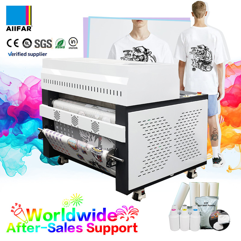 Motor Vibration Heat Transfer Fully Automatic DTF Powder Shaker  For T Shirt Printer
