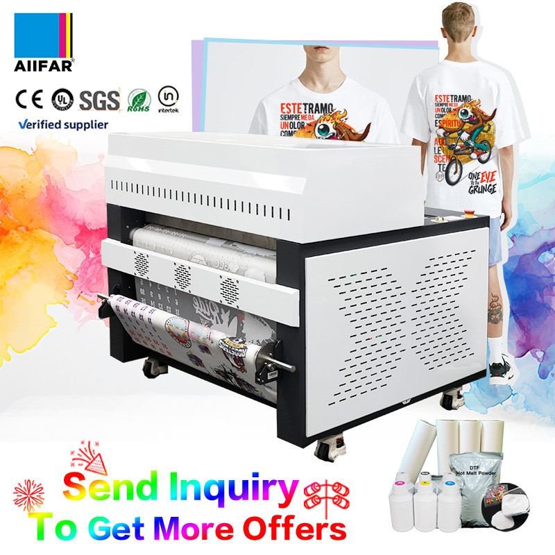Three Stage Heating Fully Automatic Dtf Powder Shaker Machine With Automatic Induction System