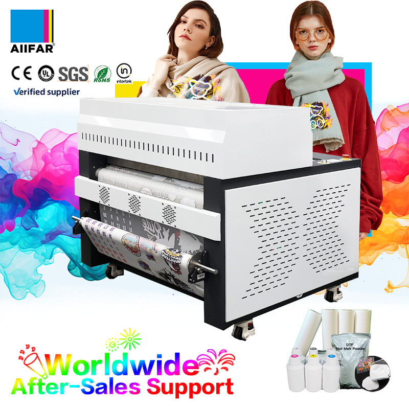 Temperature 20-28C Humidity 70% DTF Powder Shaker Machine With Back And Front Baking